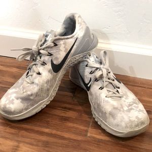 Grey Camo Nike Metcons